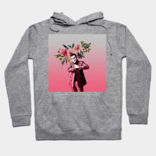 Billy Crudup Floral Hoodie